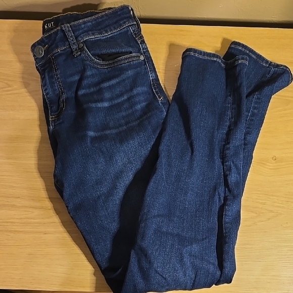 Kut from the Kloth Women's Blue Jeans Dianna Skinny 8 - Picture 1 of 4